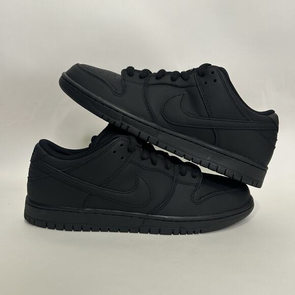Nike SB Dunk Low Pro ISO “Triple Black/Anthracite Orange”